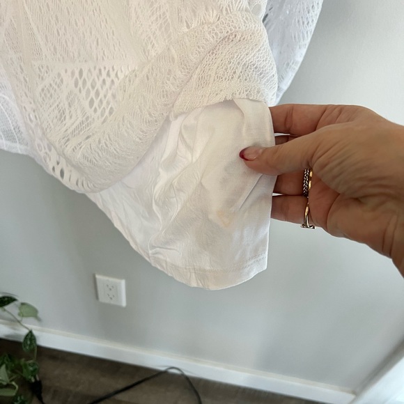 White lace shirt (xxl) - Picture 5 of 5